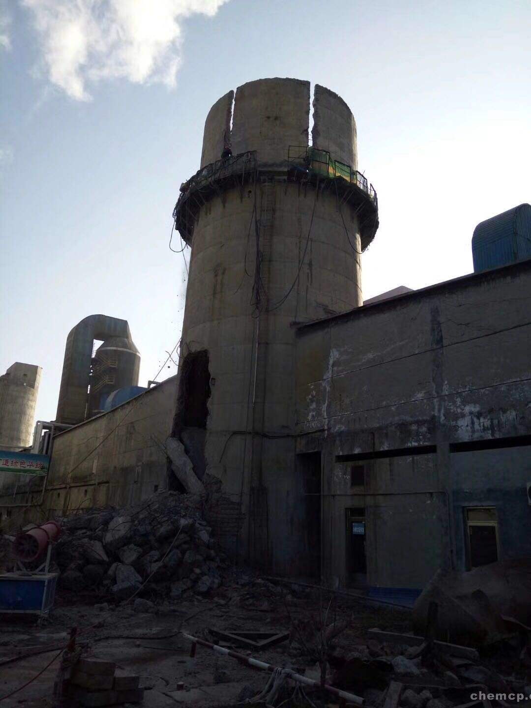 钢厂烟囱拆除前需注意哪些事项